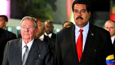 Raúl Castro und Nicolás Maduro