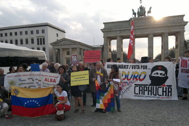 Kundgebung am Brandenburger Tor