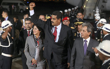 Am Mittwoch reiste Nicolás Maduro zum UNASUR-Gipfel nach ... Am Mittwoch reiste Nicolás Maduro zum UNASUR-Gipfel nach ...