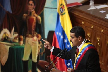 Nicolás Maduro, Präsident der Bolivarischen Republik Venezuela