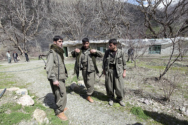 PKK-K&auml;mpfer in den Kandil-Bergen (M&auml;rz 2013)