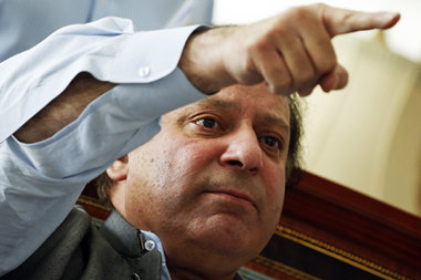 Der kommende pakistanische Premier Nawaz Sharif will sein Land m...