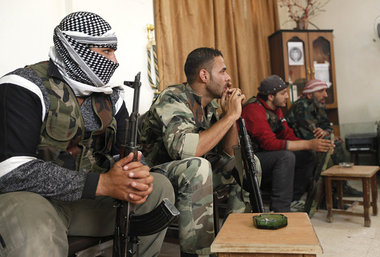 Wie weiter? Einsatzbesprechung der &raquo;Freien Syrischen Armee...