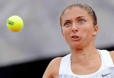 Auf Losgl&uuml;ck angewiesen: Sara Errani (Italien)
