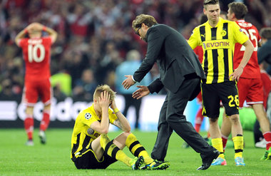 Marco Reus verzweifelt: Aber irgendwie ist es ja auch beruhigend... Marco Reus verzweifelt: Aber irgendwie ist es ja auch beruhigend...