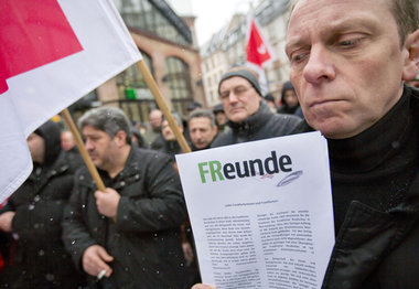 Anfang Januar, Protest gegen den Kahlschlag: Von früher 170 Reda... Anfang Januar, Protest gegen den Kahlschlag: Von früher 170 Reda...
