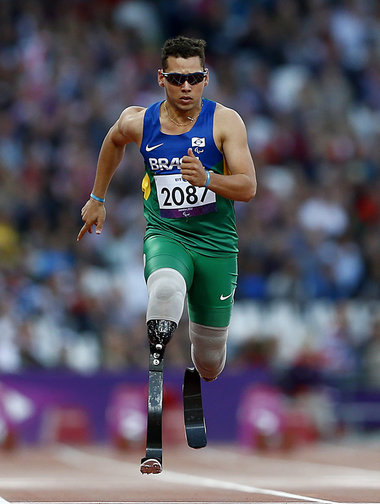 Paralympics-Star Alan Oliveira wird erwartet
