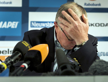 Wo bitte, geht&rsquo;s zum Schiedsgericht? Pat McQuaid macht ein...