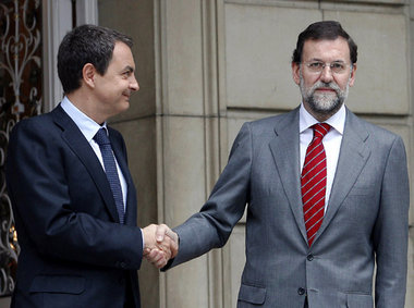 Keine Einigung: Premier Zapatero und Konservativenchef Rajoy am ... Keine Einigung: Premier Zapatero und Konservativenchef Rajoy am ...