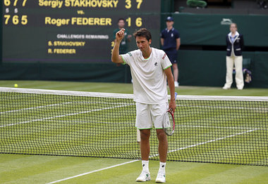 Wie der junge Stefan Edberg, nur bescheidener: Sergej Stachovsky