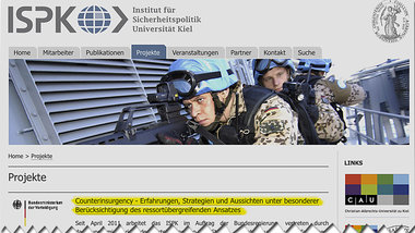Lerninhalt Aufstandsbek&auml;mpfung: Website des Instituts f&uum...
