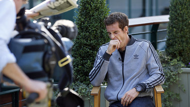 Gewann als erster Brite in kurzen Hosen: Andy Murray am Tag dana... Gewann als erster Brite in kurzen Hosen: Andy Murray am Tag dana...