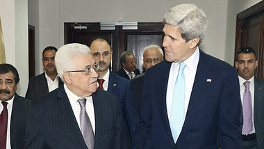 Abbas und Kerry am 30. Juni in Ramallah