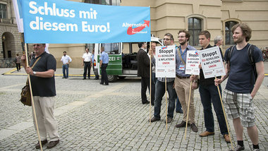 Möglicher Resonanzboden für Jungkonservative: Demonstration der ...