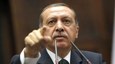 Der t&uuml;rkische Ministerpr&auml;sident Recep Tayyip Erdogan: ...