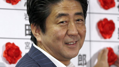 Wahlsieger Shinzo Abe