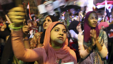 Nein zur Islamisierung &Auml;gyptens &ndash; Mursi-Gegner in Kai...