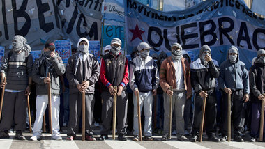Hier geht&rsquo;s zur Sache: Protestdemo in Buenos Aires gegen K...