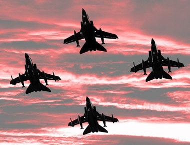 Bereits in den 90er Jahren auf dem Balkan erprobt: Tornado-Kampf...