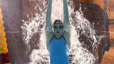 So schwamm Hosszu in Barcelona zu Gold über 400 Meter Freis... So schwamm Hosszu in Barcelona zu Gold über 400 Meter Freis...