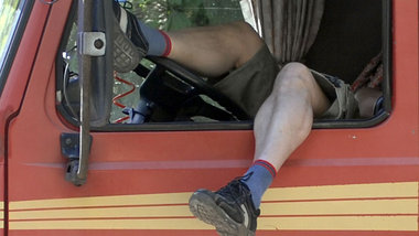 So könnte ein Streik der LWK-Fahrer aussehen. Der letzte in... So könnte ein Streik der LWK-Fahrer aussehen. Der letzte in...