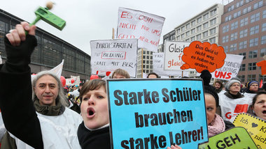 GEW-Kundgebung am 18. Februar in Berlin