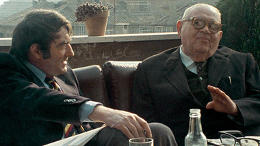 Claude Lanzmann 1975 im Gespräch mit Benjamin Murmelstein Claude Lanzmann 1975 im Gespräch mit Benjamin Murmelstein
