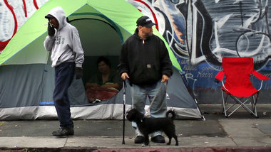 Obdachlose in Los Angeles Obdachlose in Los Angeles