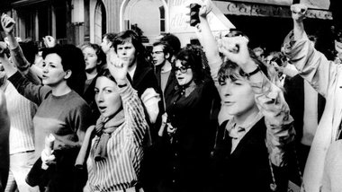 Demonstration im Mai 1968 in Paris