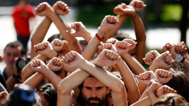 Die &raquo;Indignados&laquo; wehren sich &ndash; Demonstration i...