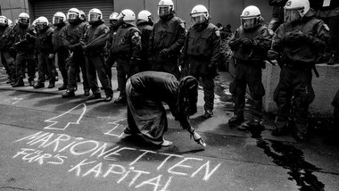 Karl-Reiner Engels, Frankfurt am Main, 1.6.2013 - Blockupy-Demon...