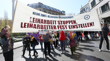 Demonstration am 1. Mai in Berlin Demonstration am 1. Mai in Berlin