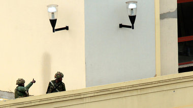 Im Westgate in Nairobi wurde auch am Dienstag geschossen Im Westgate in Nairobi wurde auch am Dienstag geschossen