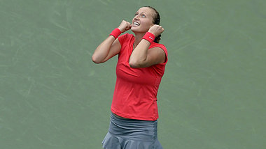 Sieg der Vorhand über Panik und Kerber: Kvitova Superstar Sieg der Vorhand über Panik und Kerber: Kvitova Superstar