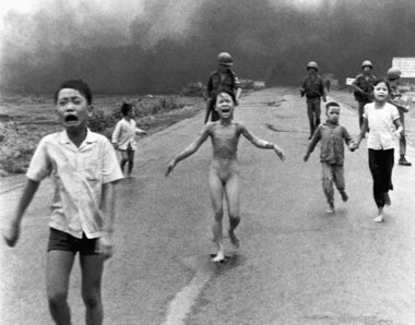 Das Bild vom Napalmkrieg der USA gegen Vietnam ging um die Welt