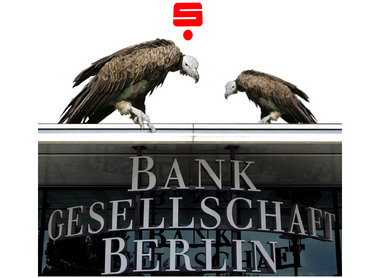 Nachdem die Bankgesellschaft Berlin mittels krimineller Fonds au...