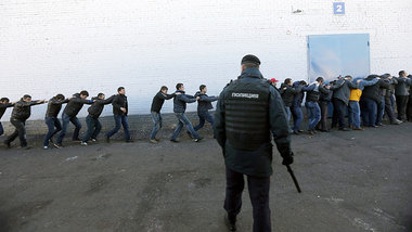 Mindestens 1200 &raquo;illegale&laquo; Arbeitsmigranten wurden a...