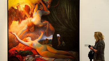 Richard M&uuml;llers &raquo;Danae&laquo; von 1908 im Museum f&uu...