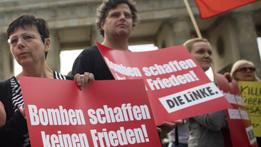 Nein zur Milit&amp;auml;rintervention in Syrien &amp;ndash; Demo...
