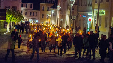 Die NPD sch&uuml;rte die Angst vor einem Fl&uuml;chtlingsheim in...