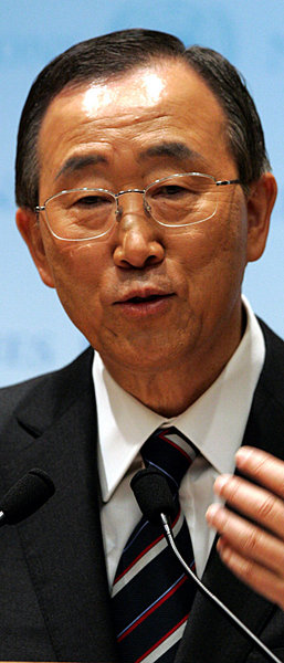 Schlechter Amtsauftakt: UN-Generalsekretär Ban Ki-moon