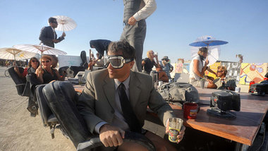 Bar auf dem »Burning Man«-Festival, Nevada, 2013