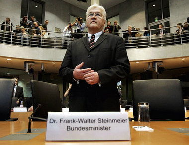 Bundesaußenminister Steinmeier erwarten weitere Vernehmungen