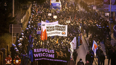 Antifaschistische Gegendemonstration am Samstag in Schneeberg