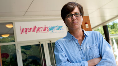 Die suspendierte Hamburger Jobcentermitarbeiterin Inge Hannemann...