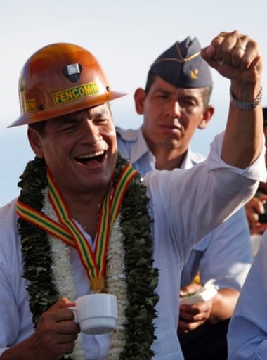 Ecuadors Präsident Rafael Correa
