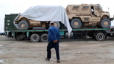 Ende November rollten die NATO-Transporte in Pakistan noch Richt... Ende November rollten die NATO-Transporte in Pakistan noch Richt...