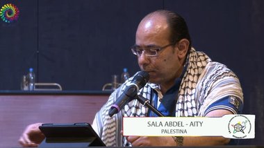 Sala Abdel-Aity aus Palästina berichtet