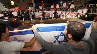 Auch in Israel wird um die &raquo;Nahostproblematik&laquo; gestr...