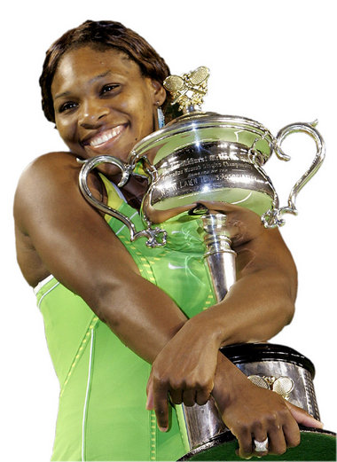 Harter Aufschlag, weiches Herz: Serena Williams